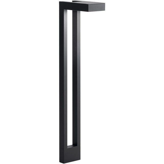 12V Two Arm Path Light Textured Black, 22.00x6.00x3.00