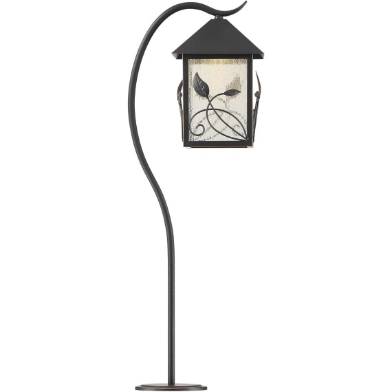 French Garden 27" H Bronze LED Landscape Path Lights Set of 2