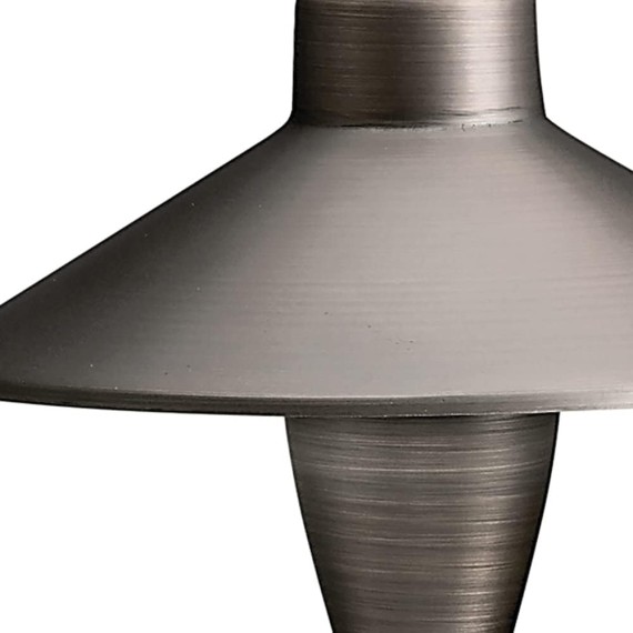 12V 6.75" Path Light Textured Architectural Bronze, 21.00x6.75x6.75