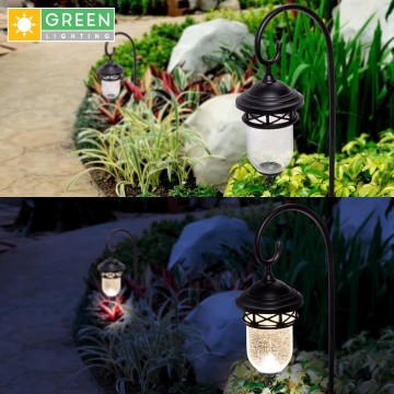 GreenLighting Low Voltage Victorian Outdoor Lights - Walkway Lights, Garden Lights, Lawn or Landscape Lighting - Waterproof and Rust-Resistant (Black, 4 Pack)…
