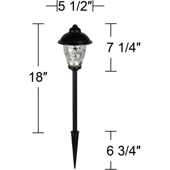 High LED Landscape path Lights Set of 2