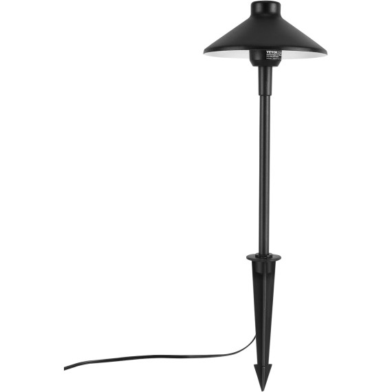 12 Pack Low Voltage Landscape Path Lights, 3W 210LM 12V-24VAC/DC Outdoor LED Pathway Lighting, 3000K Warm White Walkway Lights with Quick Connectors, IP66 Waterproof for Yard Garden Sidewalk