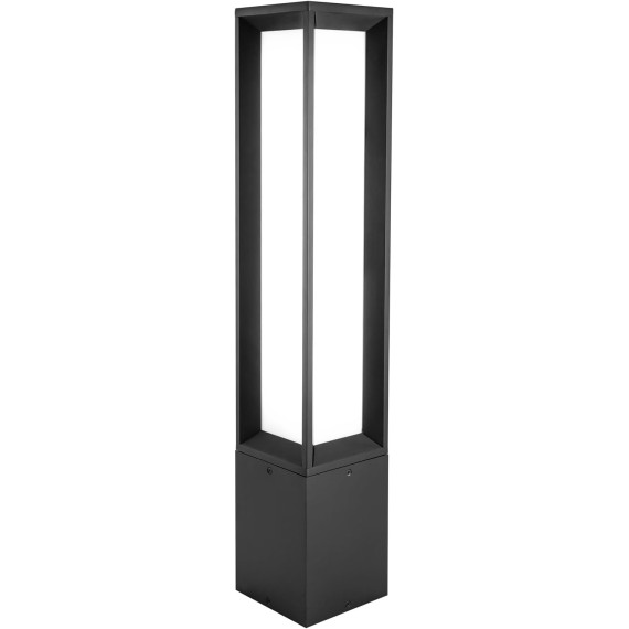 Landscape Path Light, Aluminum 20W Luxury LED Lighting, IP65 Waterproof Post Bollard Light Aluminum Outdoor Lawn Floor Lantern Modern Luxury Road Light for Lawn Courtyard Driveway Pathway Decoration